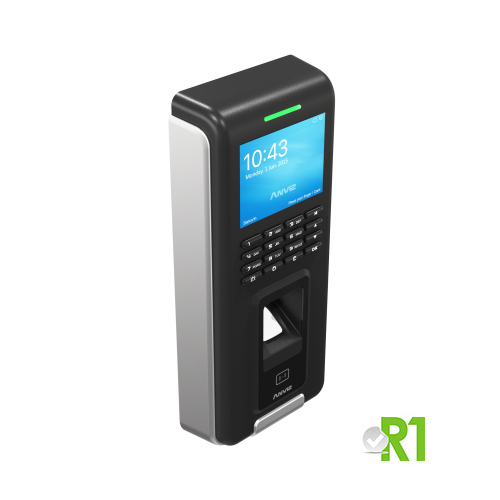 Anviz, T60 Pro WIFI: biometric device, RFID, PIN, Linux, Tcp / Ip PoE, Wi-fi, 4G (optional) and 2 Relays.